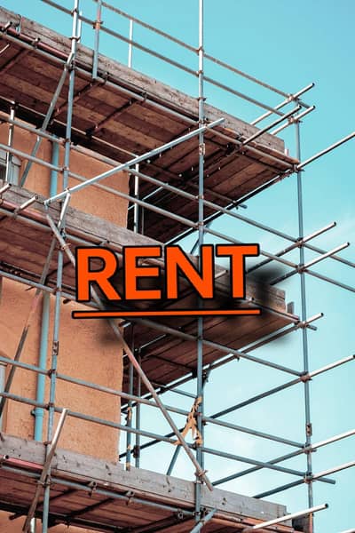 scaffolding and all shutting. material available for rent