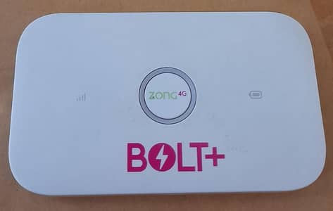 Zong 4G Bolt+ Portable Wi-Fi Device (Unlocked, All SIM Support)