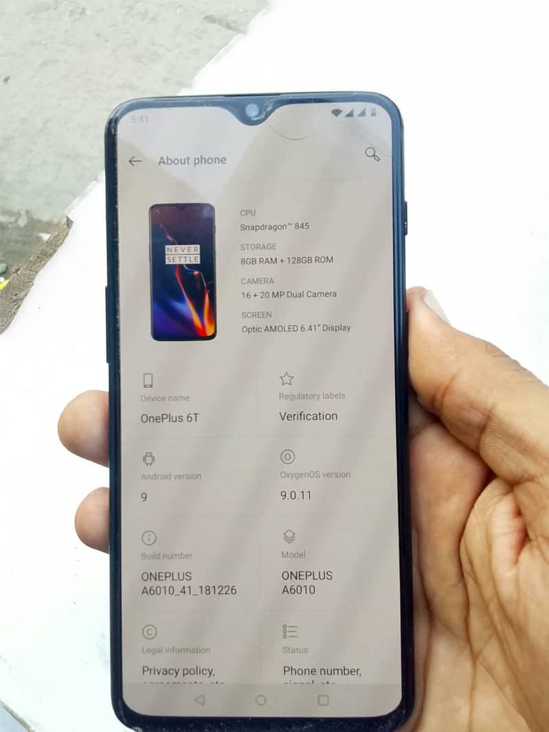 One Plus 6T 2