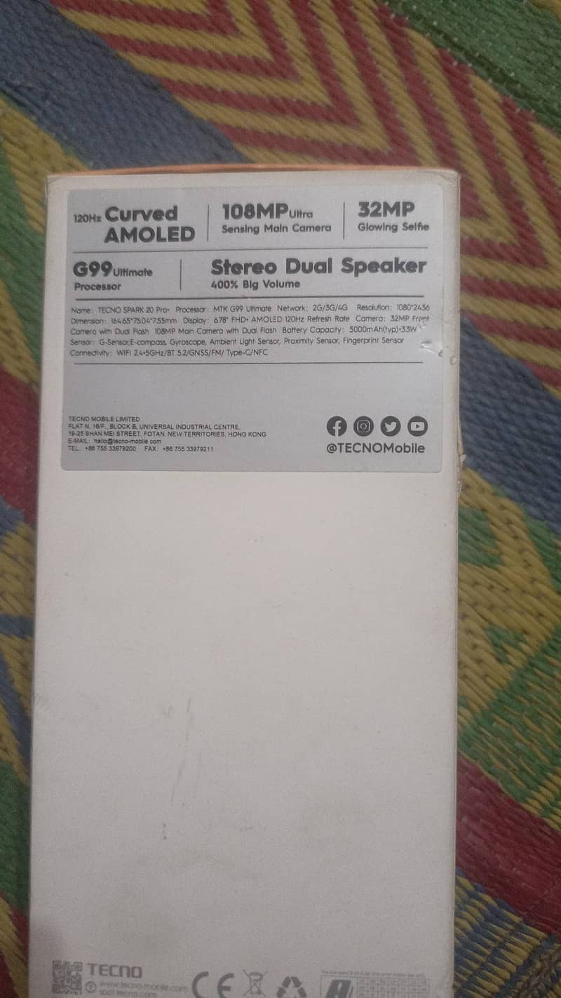 Tecno CAMON 20 Pro 3