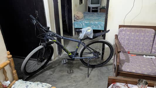 brand new geared mountain bike