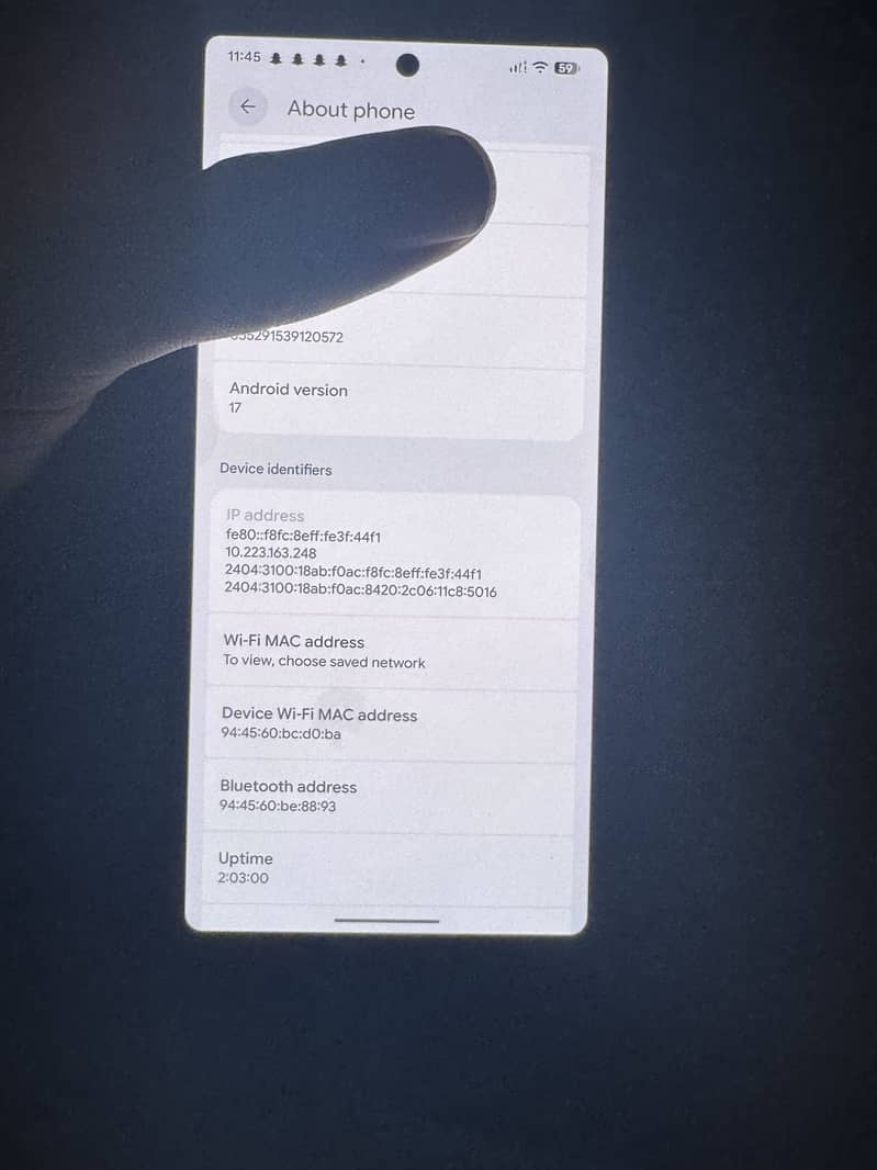 Google Pixel 7a 5