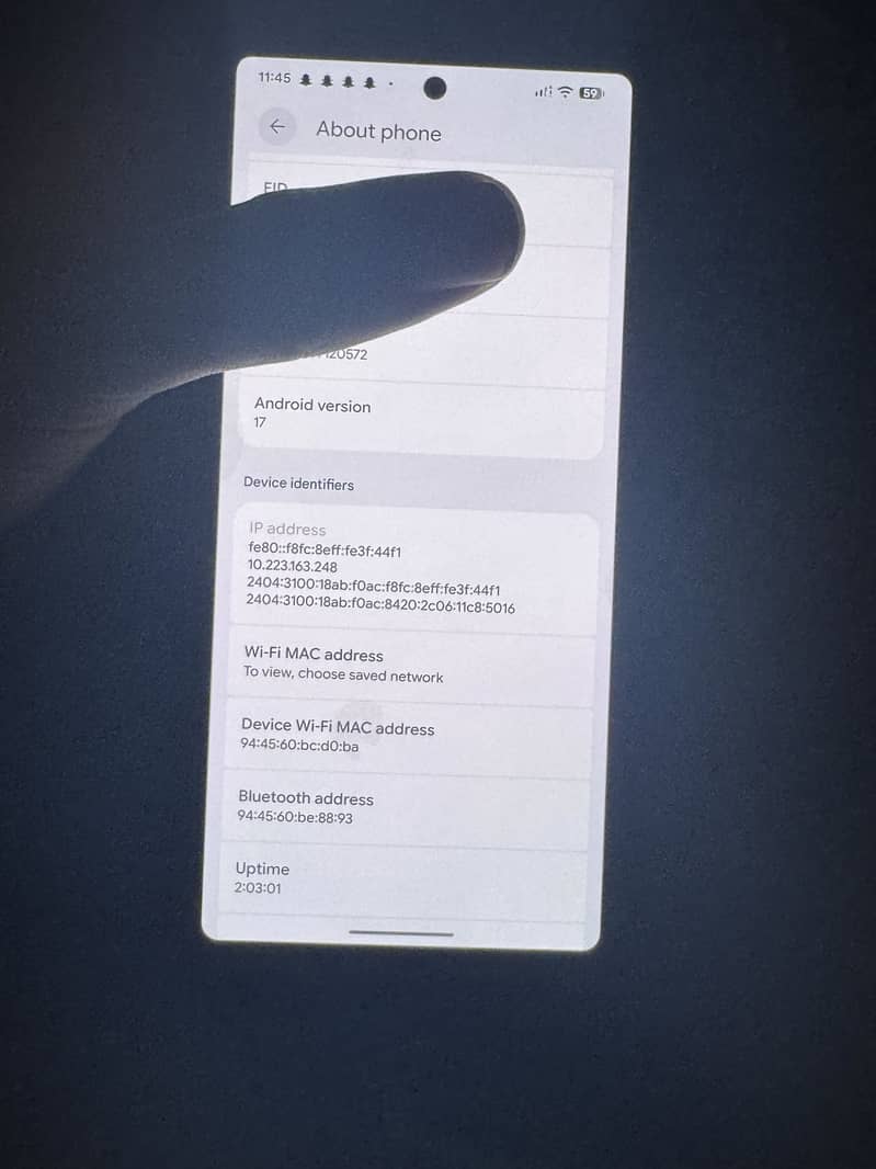 Google Pixel 7a 6