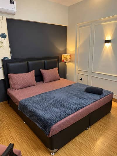 Daily Basis Apartment & Rooms Per day Perweek Short stay Available in E-11 Islamabad