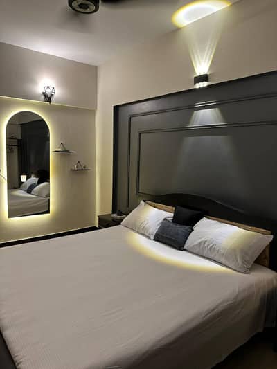 Daily Basis Apartment & Rooms Per day Perweek Short stay Available in E-11 Islamabad