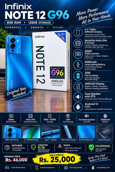 Infinix Note 12 Pro G96