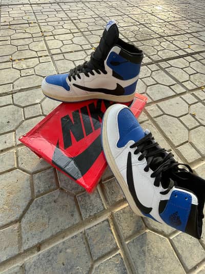 Nike Air Jordan 1 High OG TRAVIS SCOTT BLUE EDITION ^FEIN!