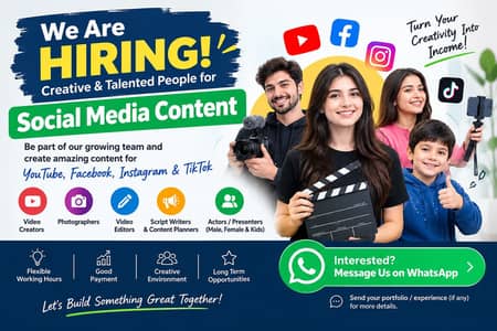 Female Content Creators Wanted