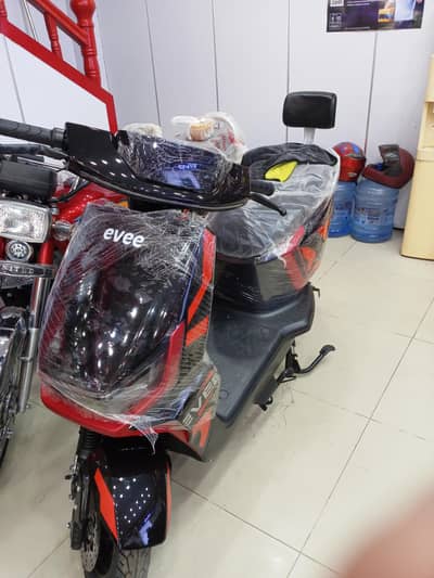 evee scooty available at easy installment plan