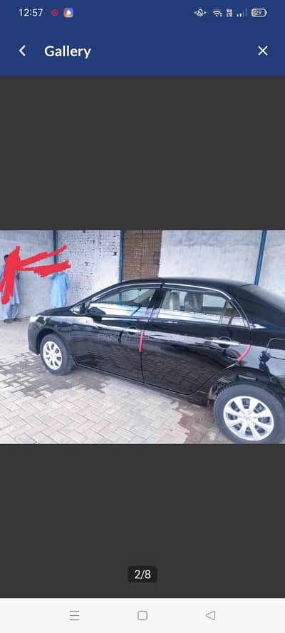 Toyota Corolla XLI 2012