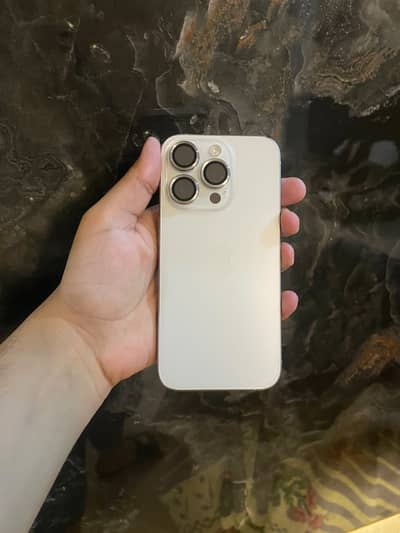 Apple iPhone 15 Pro 256gb FU Non PTA sim time available White Titanium