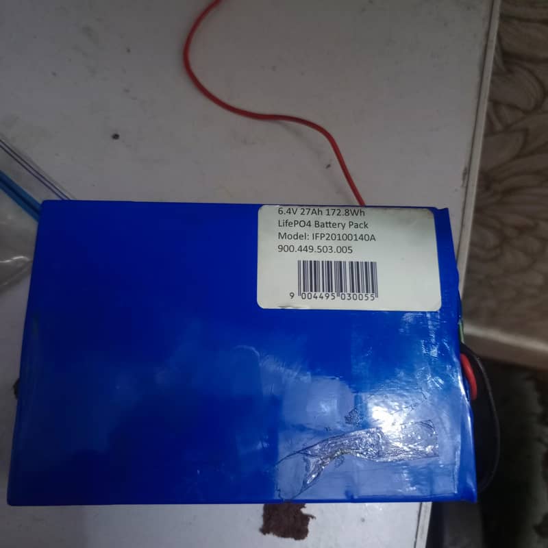 Lithium 6 v batry 0
