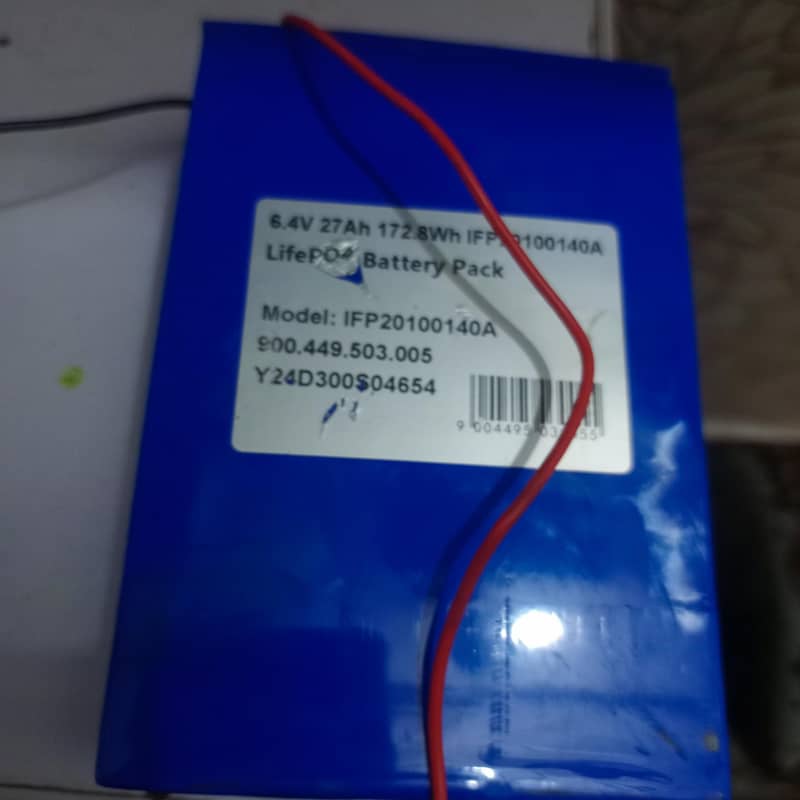 Lithium 6 v batry 1