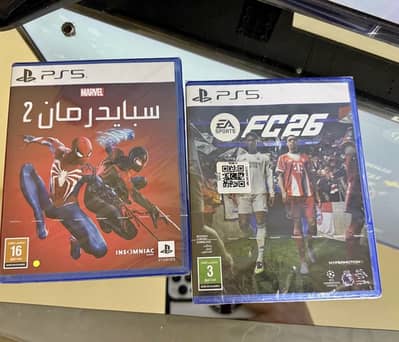 PS5 Game |Spiderman 2| FC26| Pinpack
