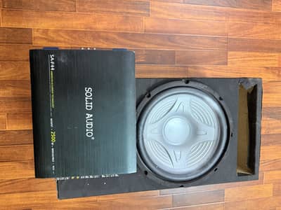 Amplifier & speaker for sale
