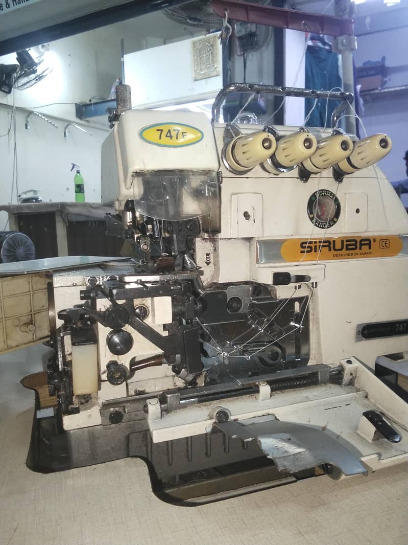 over lock machine. 100%ok 1