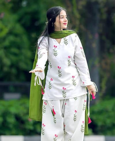 Winter Collection 2026* Fabric: *Dhanak Suit with Dhanak Plan Shawl