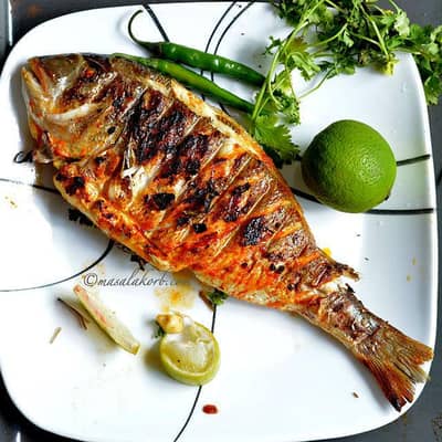 Im fry  Fish BBQ chef