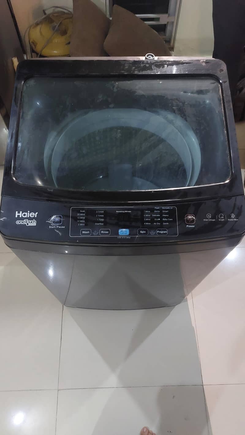 Haier fully automatic Washing machine 2