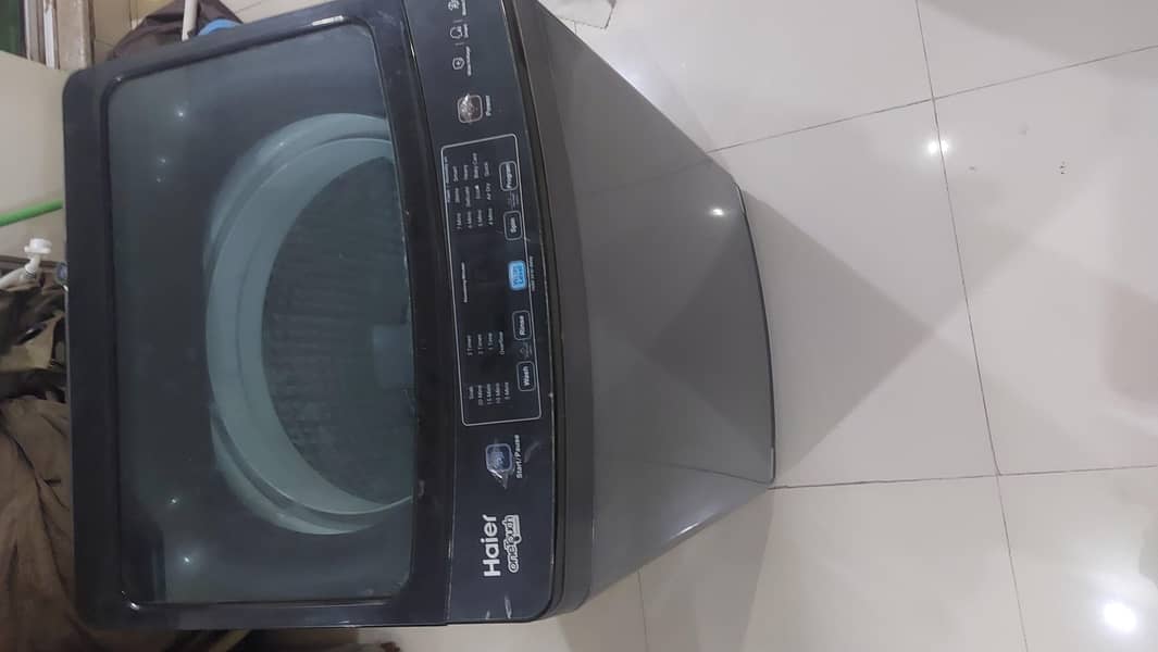 Haier fully automatic Washing machine 9