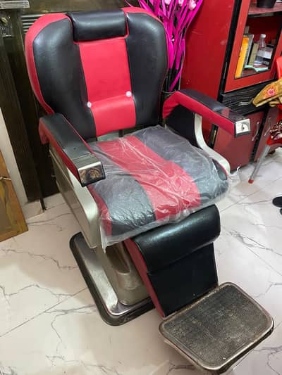 Heavy Duty Reclining Barber Chair  Salon Chair  Hair Cutting Chair