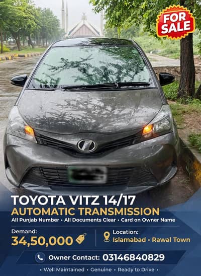 Toyota Vitz 2014