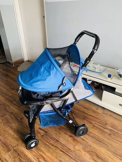 imported light weight pram/ stroller in excellent condition