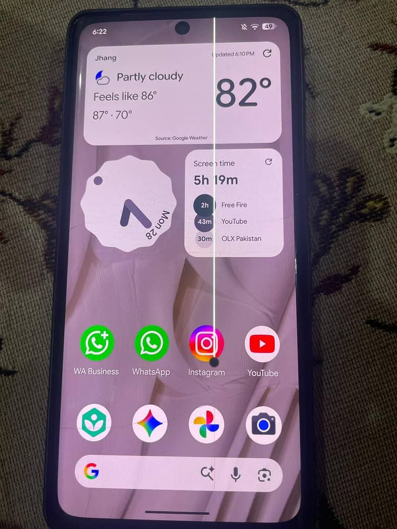Google Pixel 7 Pro 7