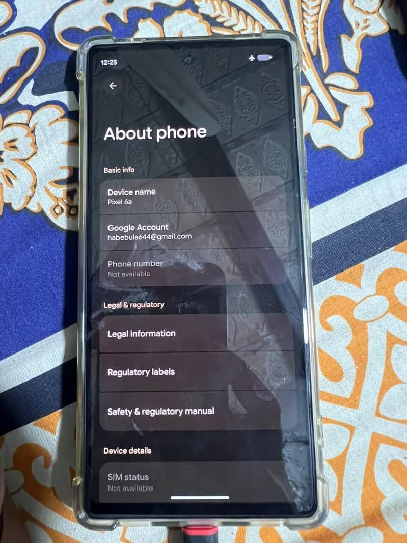 Google Pixel 6a. . . . . Patched 2