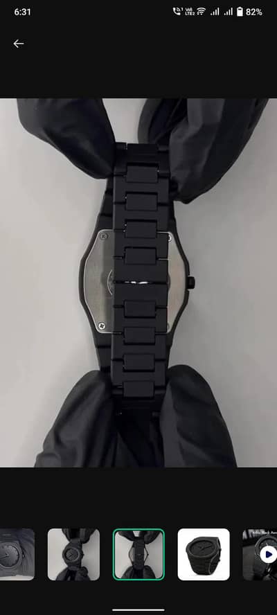 Original Smart watch - Black color - free delivery Lahore