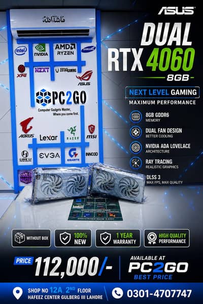 asus dual rtx 4060 8gb