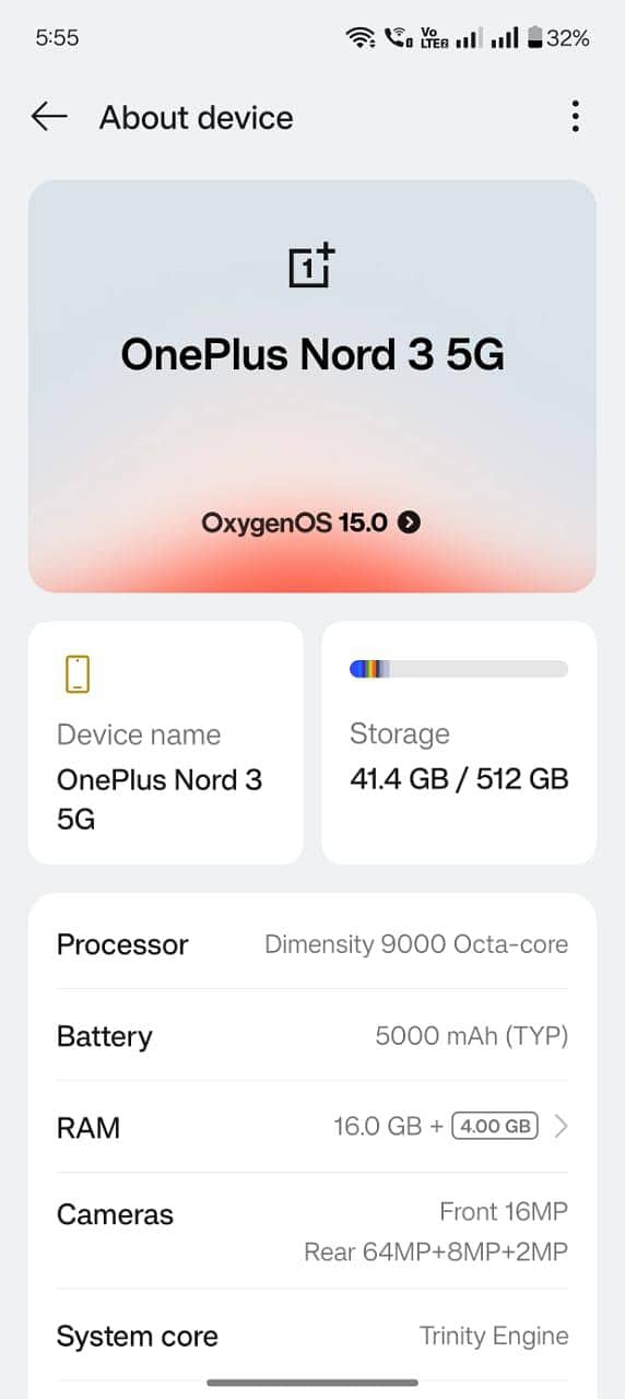 One Plus Nord 3 2