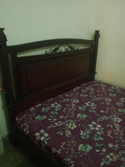 solid wood bed zyada weight vala with side tables