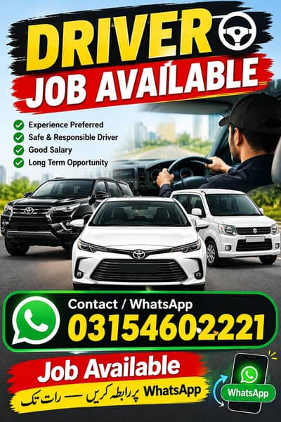 professional driver job available lessons holder