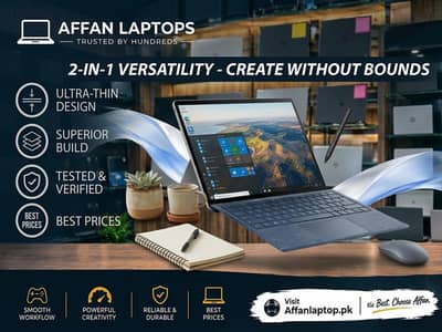 Microsoft Surface Pro 7 | Core i5 - 10th Gen | 8GB RAM & 256GB SSD