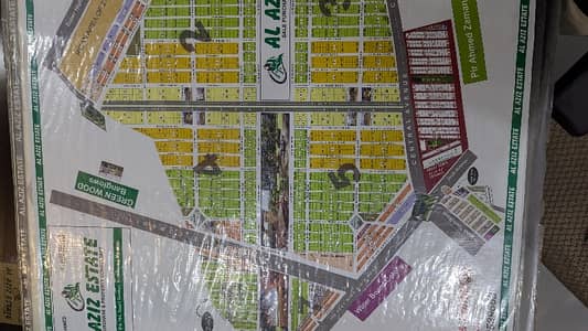 Prime 120 Sq. Yards Leased & Map-Approved Plot Available for Sale in Saadi Gardens, Karachi!