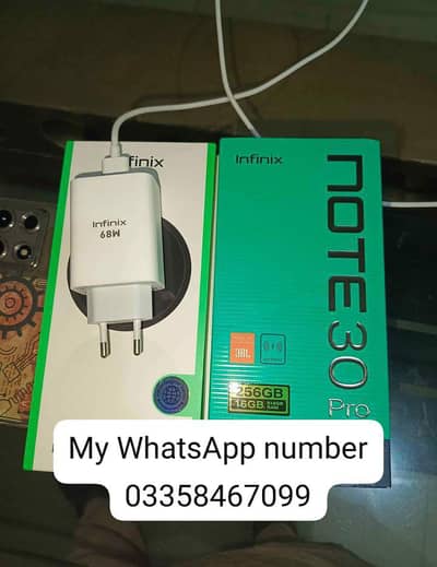 Infinix Note 30 Pro 16256 GB memory PTA approved