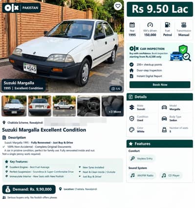 Suzuki Margalla Excellent Condition