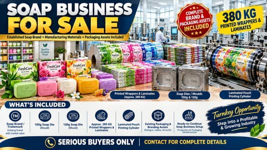 SOAP BUSINESS FOR SALE