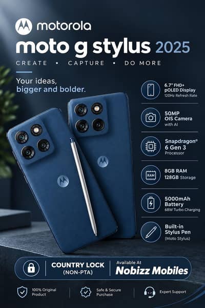 Motorola Moto G Stylus 2025
