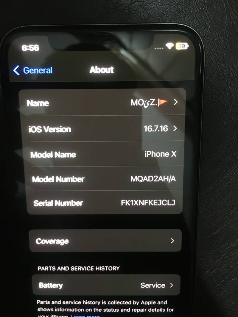 Apple iPhone X 7
