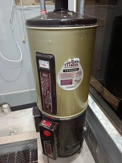 Matt Gas and electric geyser