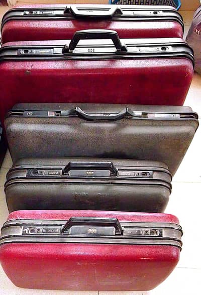 suitcase and Brief case