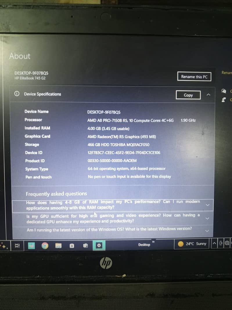 HP 4 GB 2
