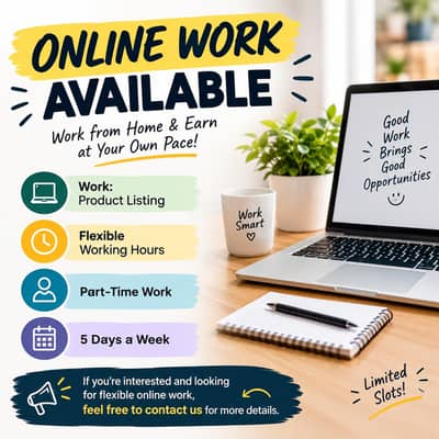 Online Job available