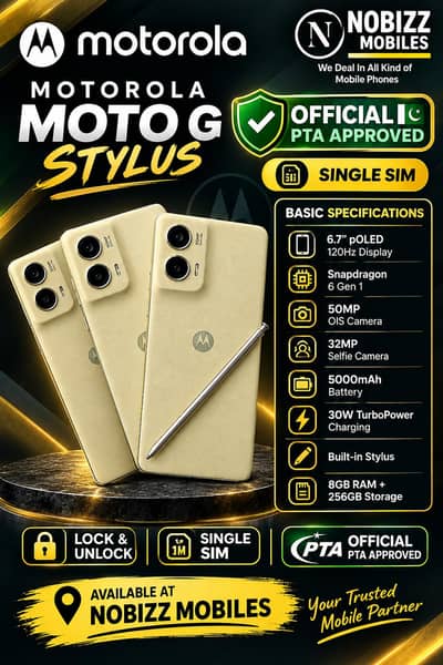 Motorola Moto G Stylus