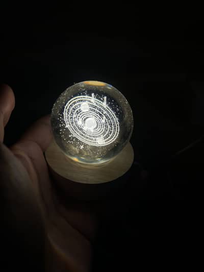 Crystal light ball lamp
