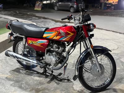 Honda 125 applied for