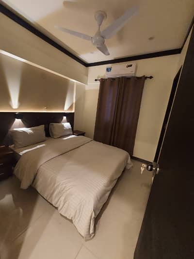 WEST-OPEN 2-BEDROOM APARTMENT WITH DRAWING & LOUNGE FOR RENT IN BUKHARI COMMERCIAL, DHA PHASE 6, KARACHI