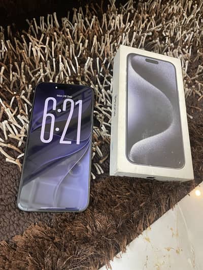 Iphone 15 pro max Total orignal